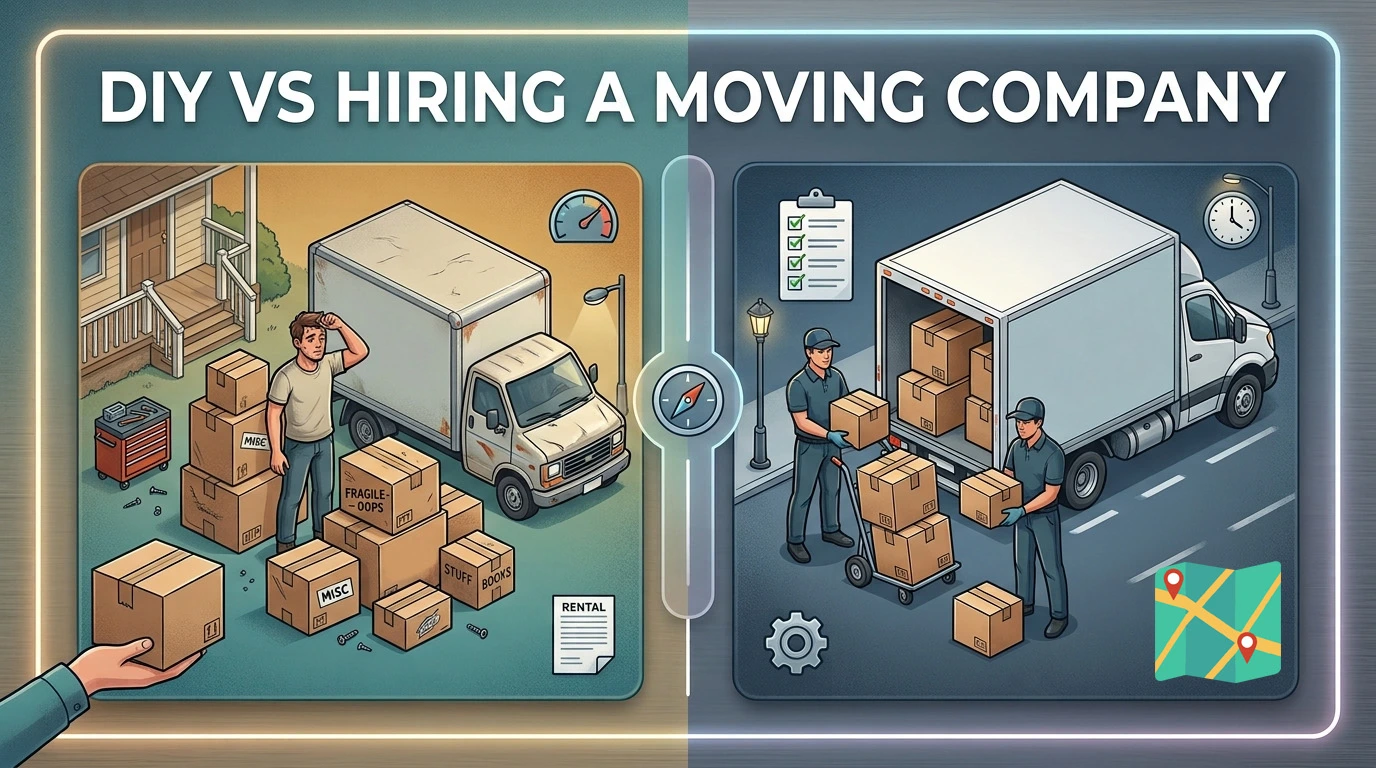 DIY vs Hiring a Moving Company: Which Option Makes More Sense?